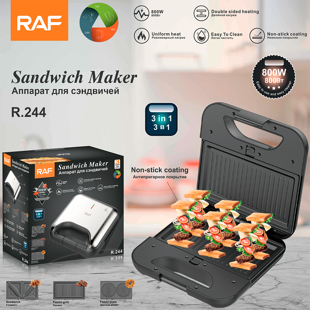 Electric Sandwich Maker RAF