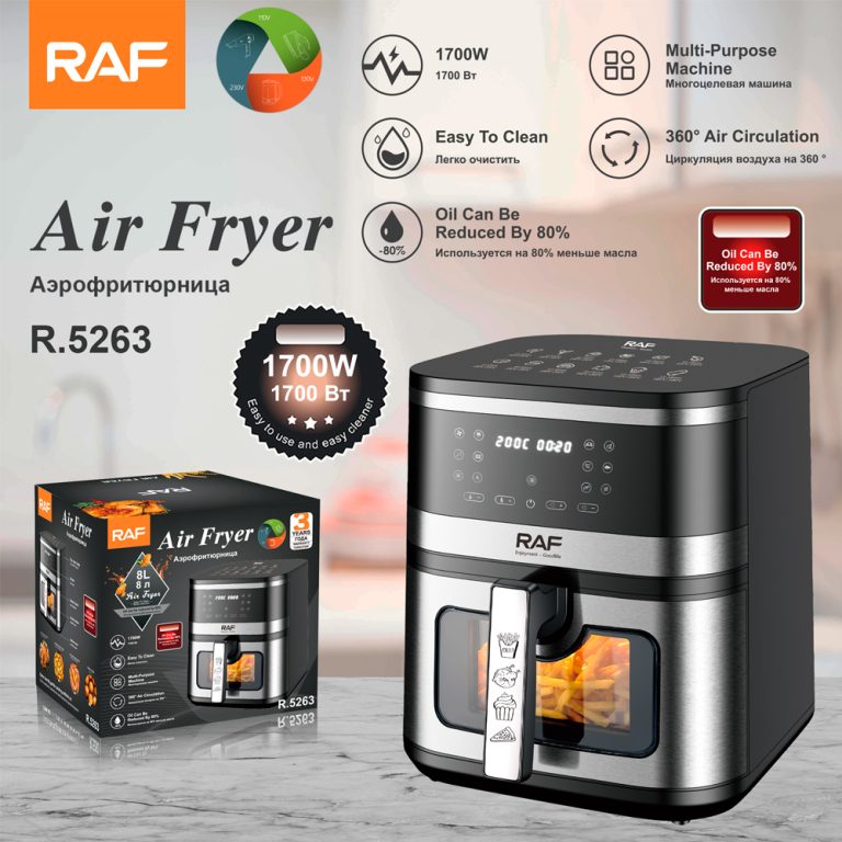 4Touch Screen Digital Air Fryer